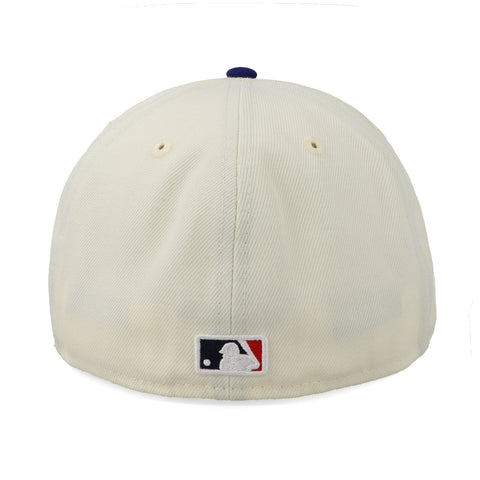 Gorra New Era 59 Fifty MLB Dodgers Blanco/Azul Cerrado