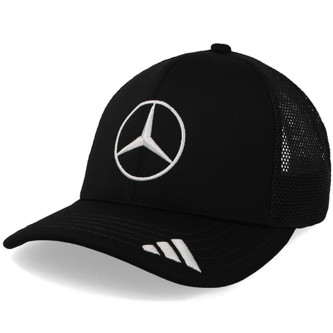 Gorra Mercedes 25 F1 Star Trucker Negro Unitalla