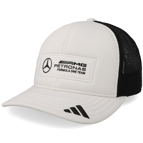 Gorra Mercedes 25 F1 AMG Trucker Blanco Unitalla