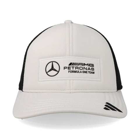 Gorra Mercedes 25 F1 AMG Trucker Blanco Unitalla