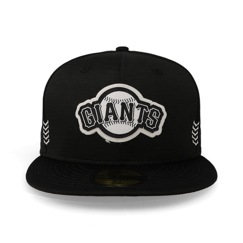 Gorra New Era 59 Fifty MLB Giants Challenge Negro/Blanco