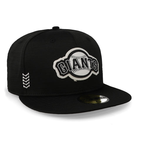 Gorra New Era 59 Fifty MLB Giants Challenge Negro/Blanco