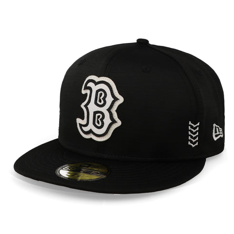 Gorra New Era 59 Fifty MLB Red Sox 2024 Negro/Negro/Blanco