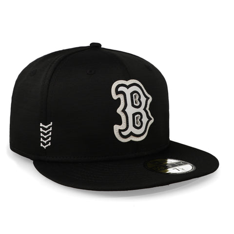 Gorra New Era 59 Fifty MLB Red Sox 2024 Negro/Negro/Blanco