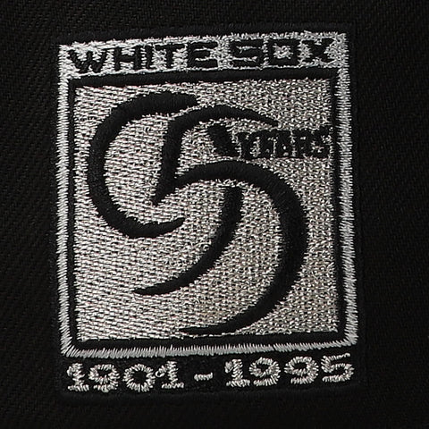 Gorra New Era 59 Fifty MLB White Sox Metallic Camo Negro