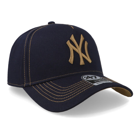 Gorra '47 MLB Yankees Contrast Stitch Marino Unitalla
