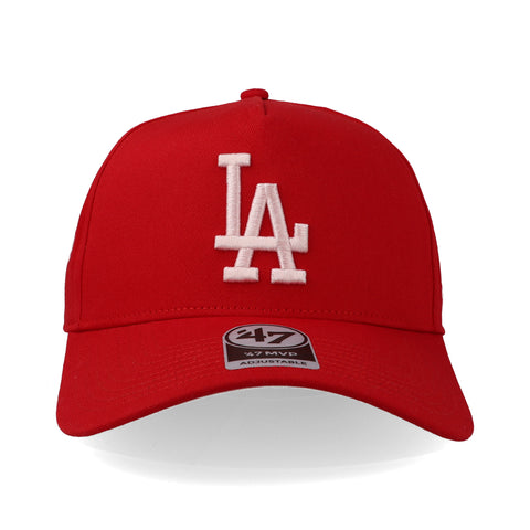 Gorra '47 MLB Dodgers Sure Shot Two Tone Rojo Unitalla