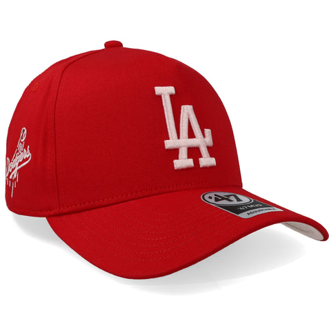 Gorra '47 MLB Dodgers Sure Shot Two Tone Rojo Unitalla