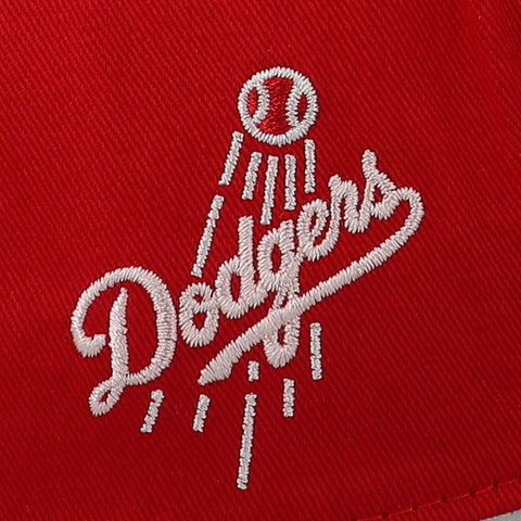 Gorra '47 MLB Dodgers Sure Shot Two Tone Rojo Unitalla