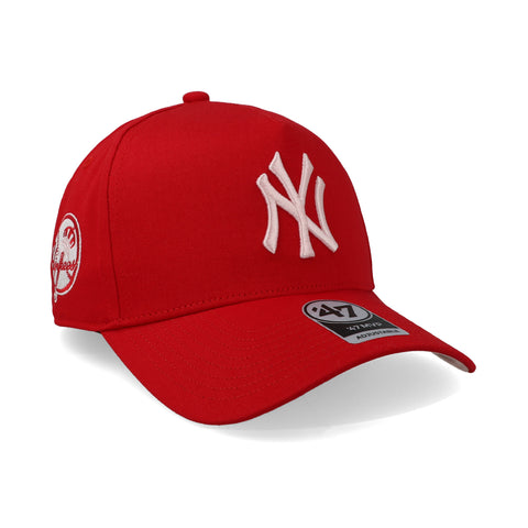 Gorra '47 MLB Yankees Sure Shot Rojo Unitalla