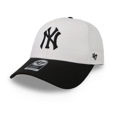 Gorra ‘47 MLB Sure Shot Snapback Blanco/Negro Unitalla