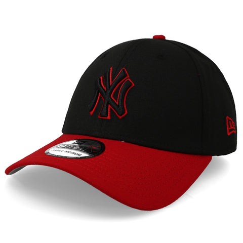 Gorra New Era 39 Thirty MLB Yankees SSNL Negro Cerrada