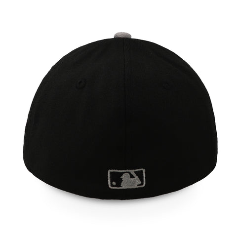 Gorra New Era 39 Thirty MLB Dodgers Outline SSNL Negro/Gris