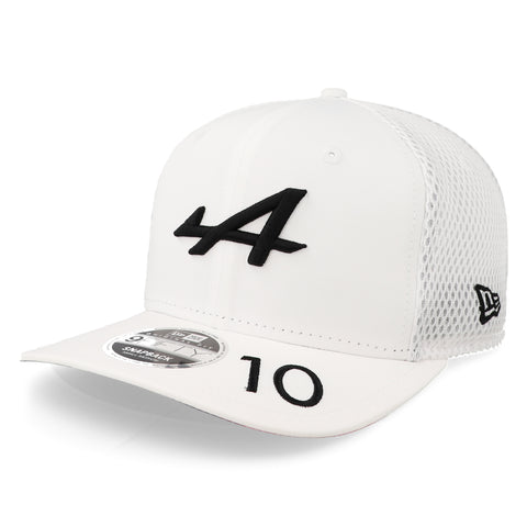 Gorra New Era 9 Fifty F1 Alpine Pierre Gasly Blanco Unitalla