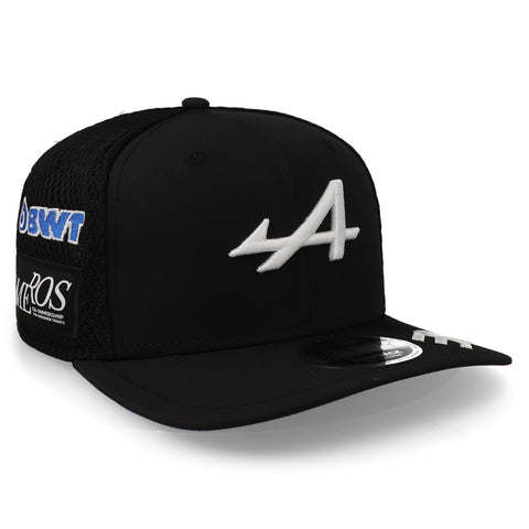 Gorra New Era 9 Fifty F1 Alpine EO PC 2024 Negro Cerrado