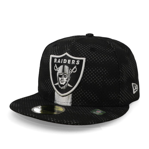 Gorra New Era 59 Fifty NFL Raiders Sideline OTC Cerrado