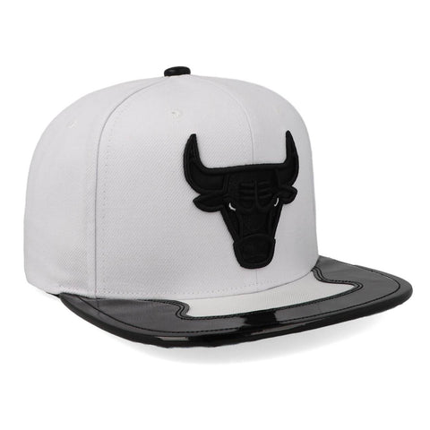 Gorra Mitchell and Ness NBA Bulls Blanco/Negro Unitalla