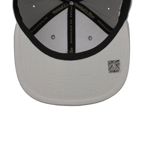 Gorra Mitchell and Ness NBA Bulls Gris/Blanco Unitalla