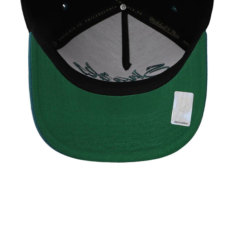 Gorra Mitchell and Ness NHL Sharks Script Arch Pro Unitalla