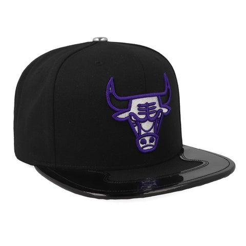 Gorra Mitchell and Ness NBA Bulls Negro/Morado Unitalla