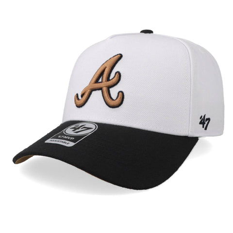 Gorra '47 MLB Braves Replica 47 MVP Snapback Blanco Unitalla