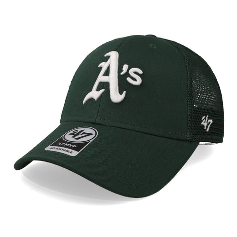 Gorra '47 MLB Athletics Branson Sure Shot MVP Verde Oscuro Unitalla