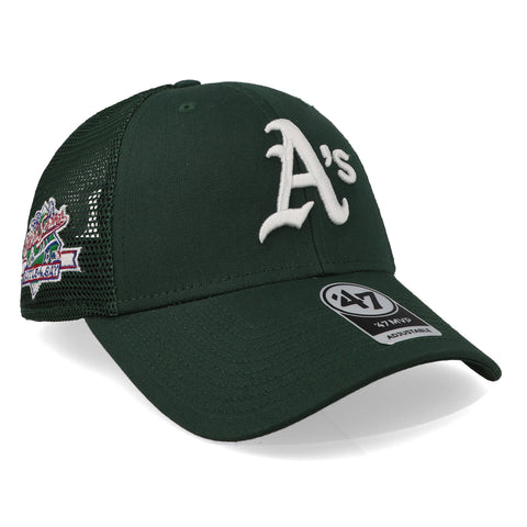 Gorra '47 MLB Athletics Branson Sure Shot MVP Verde Oscuro Unitalla