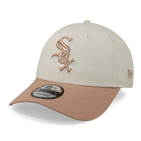 Gorra New Era 9 Forty MLB White Sox World Series Taupe