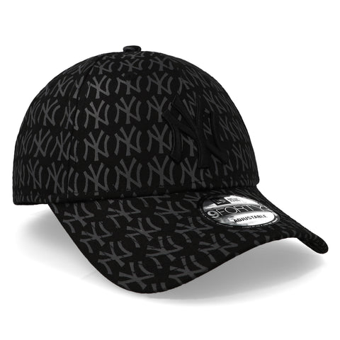Gorra New Era 9 Forty MLB Yankees Team Monogram Negro Unitalla