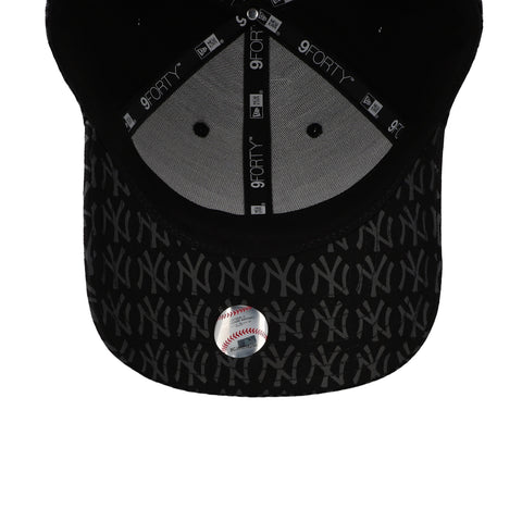 Gorra New Era 9 Forty MLB Yankees Team Monogram Negro Unitalla