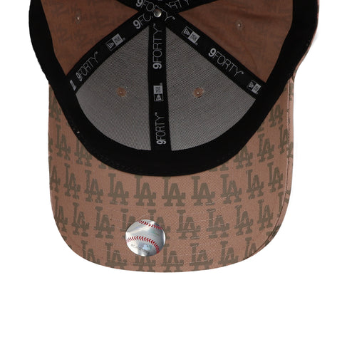 Gorra New Era 9 Forty MLB Dodgers Team Monogram Turquesa Unitalla