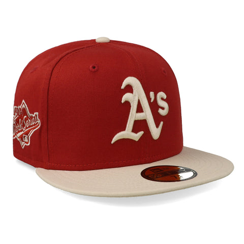 Gorra New Era 59 Fifty MLB Athletics Side Patch Cerrado