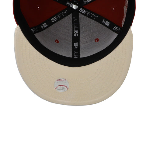 Gorra New Era 59 Fifty MLB Athletics Side Patch Cerrado