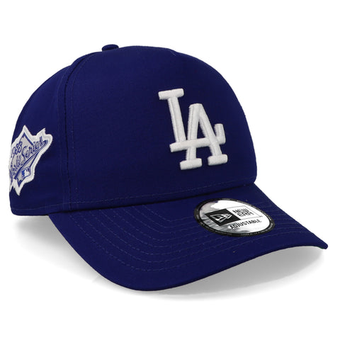 Gorra New Era 9 Forty MLB Dodgers Patch E Frame Azul Unitalla