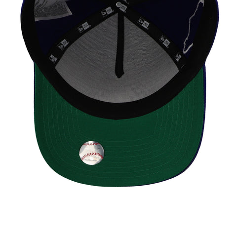 Gorra New Era 9 Forty MLB Dodgers Patch E Frame Azul Unitalla