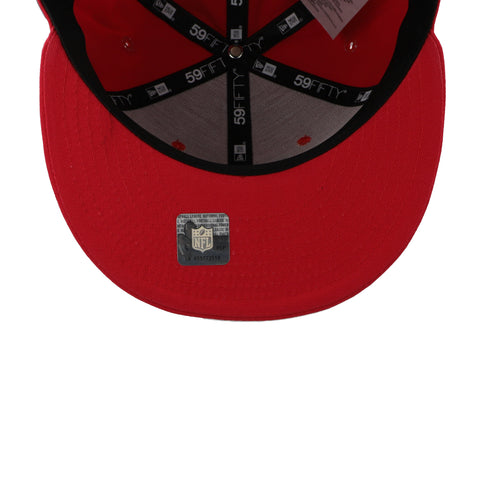 Gorra New Era 59 Fifty NFL Chiefs Rojo Cerrado