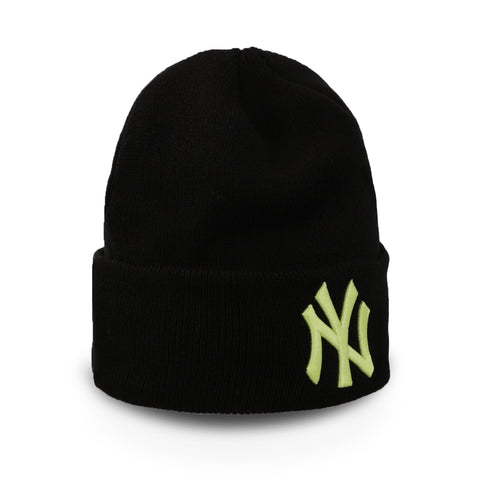 Beanie New Era League Essential Yankees Negro/Crema