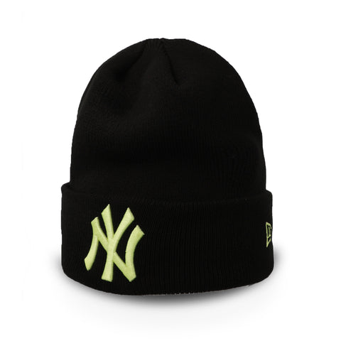 Beanie New Era League Essential Yankees Negro/Crema