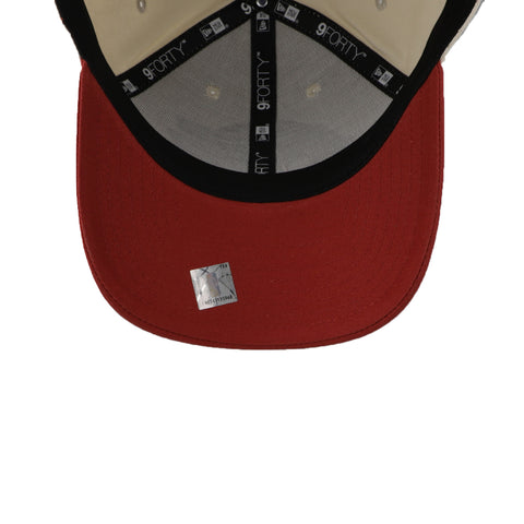 Gorra New Era 9 Forty NBA Lakers Colour Block Beige/Rojo Unitalla