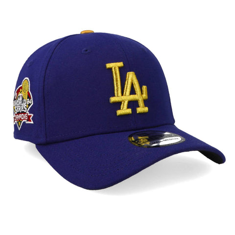 Gorra New Era 39 Thirty MLB Dodgers Gold 2025 Azul Cerrado