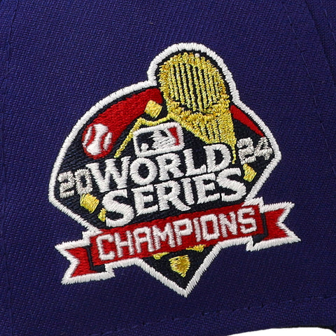 Gorra New Era 39 Thirty MLB Dodgers Gold 2025 Azul Cerrado