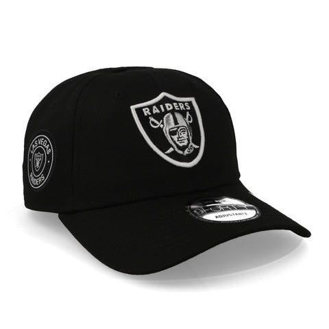 Gorra New Era 9 Forty NFL Raiders Side Patch OTC Unitalla