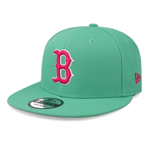 Gorra New Era 9 Fifty MLB Red Sox Clear Mint Unitalla
