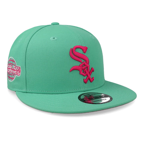 Gorra New Era 9 Fifty MLB White Sox Clear Mint Unitalla