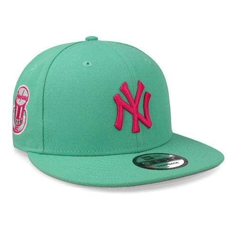 Gorra New Era 9 Fifty MLB Yankees Clear Mint Unitalla