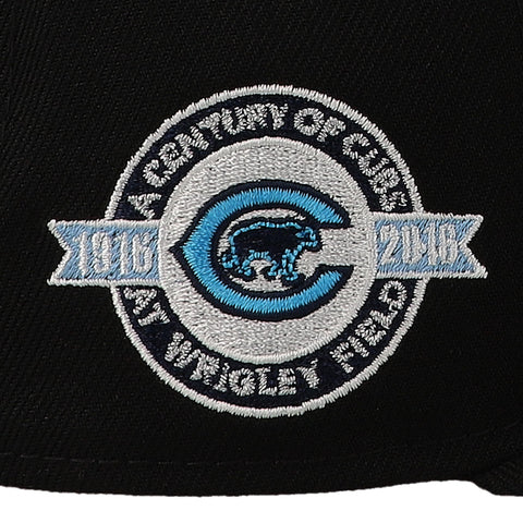 Gorra New Era 59 Fifty MLB Cubs Pack Raceway Negro