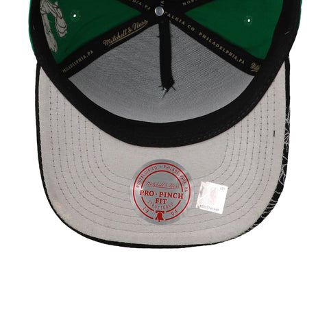 Gorra Mitchell and Ness NBA Celtics Verde Unitalla