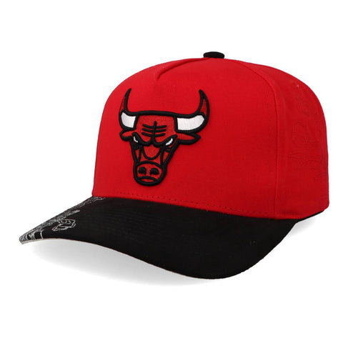 Gorra Mitchell and Ness NBA Bulls Roja Unitalla