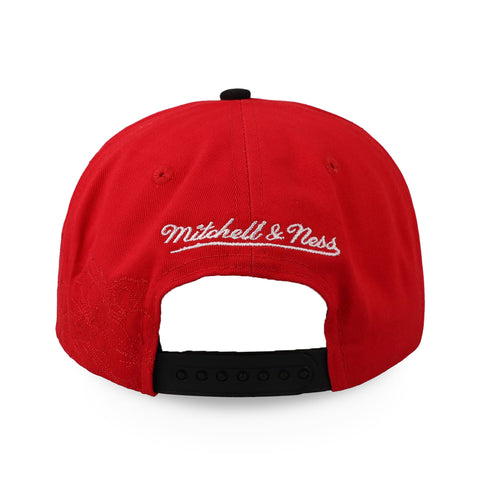 Gorra Mitchell and Ness NBA Bulls Roja Unitalla