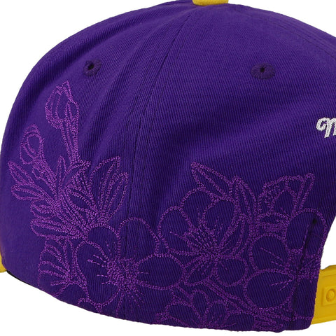 Gorra Mitchell and Ness NBA Lakers Morada Unitalla